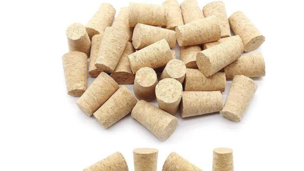 A picture of a cork. 