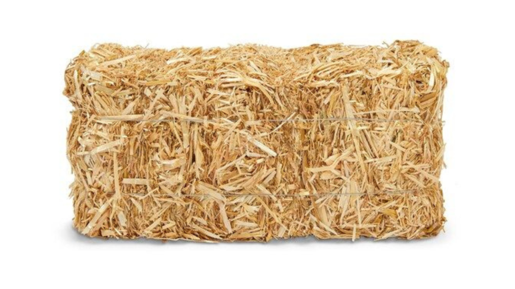 A picture of a Straw Bales. 