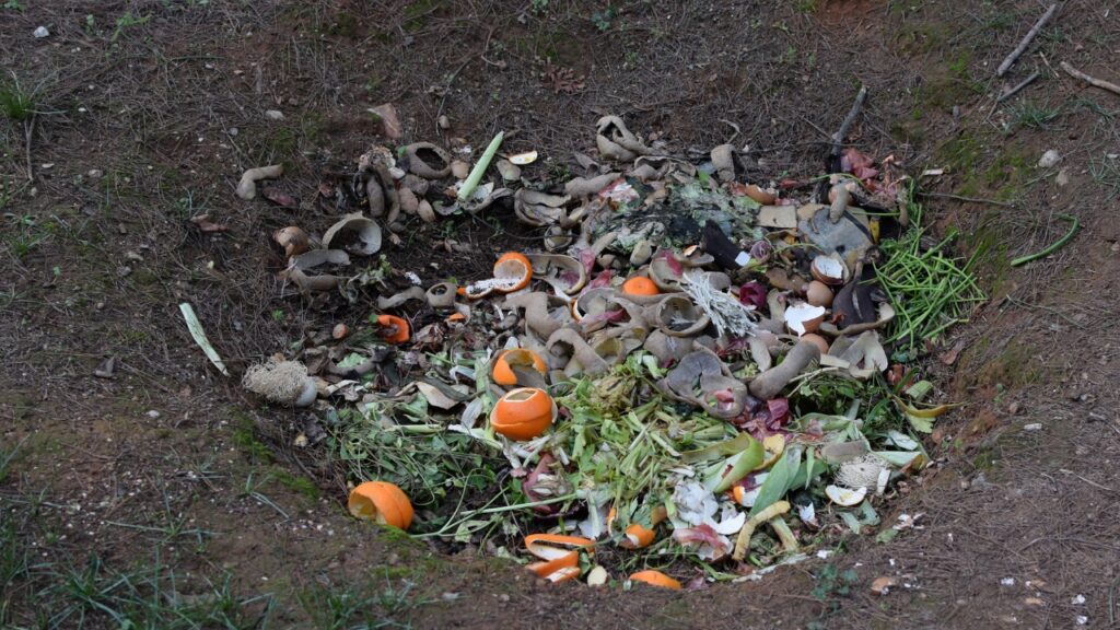 A Photo Referencing Pit Composting. 