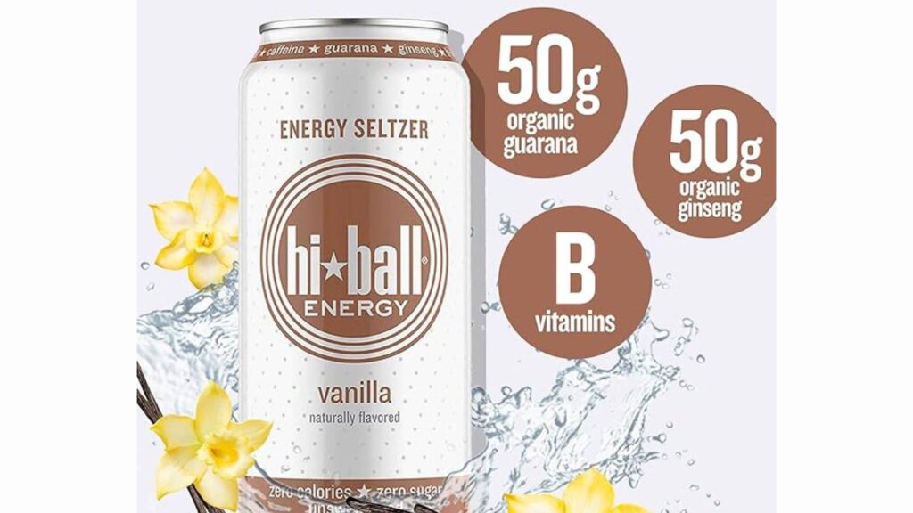 Eco Friendly Energy Drinks. Brand Hi Ball.