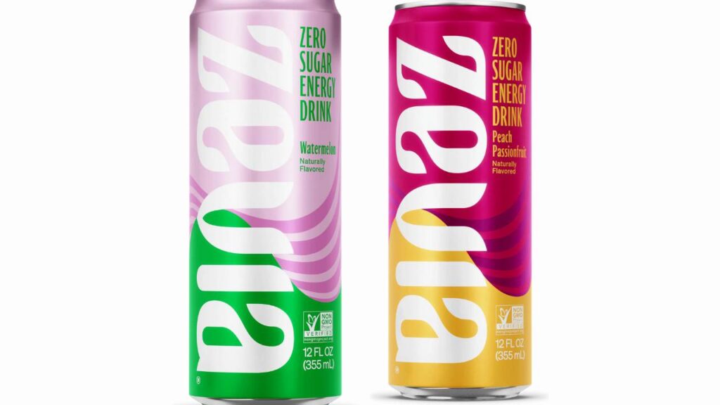 Eco Friendly Energy Drinks. Brand Zevia