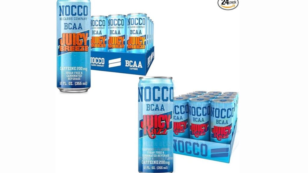 Eco Friendly Energy Drinks. Brand Nocco.