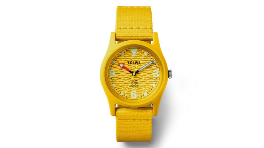 Image of an eco friendly watch by triwa.com 
Blog Post on  Sustainable Watches, Wear The Change #sustainableliving #ecofriendly #sustainablefashion #ethicalfashion #sustainablewatches #ecowatches #greentimepieces #weartthechange #wecareearth 
